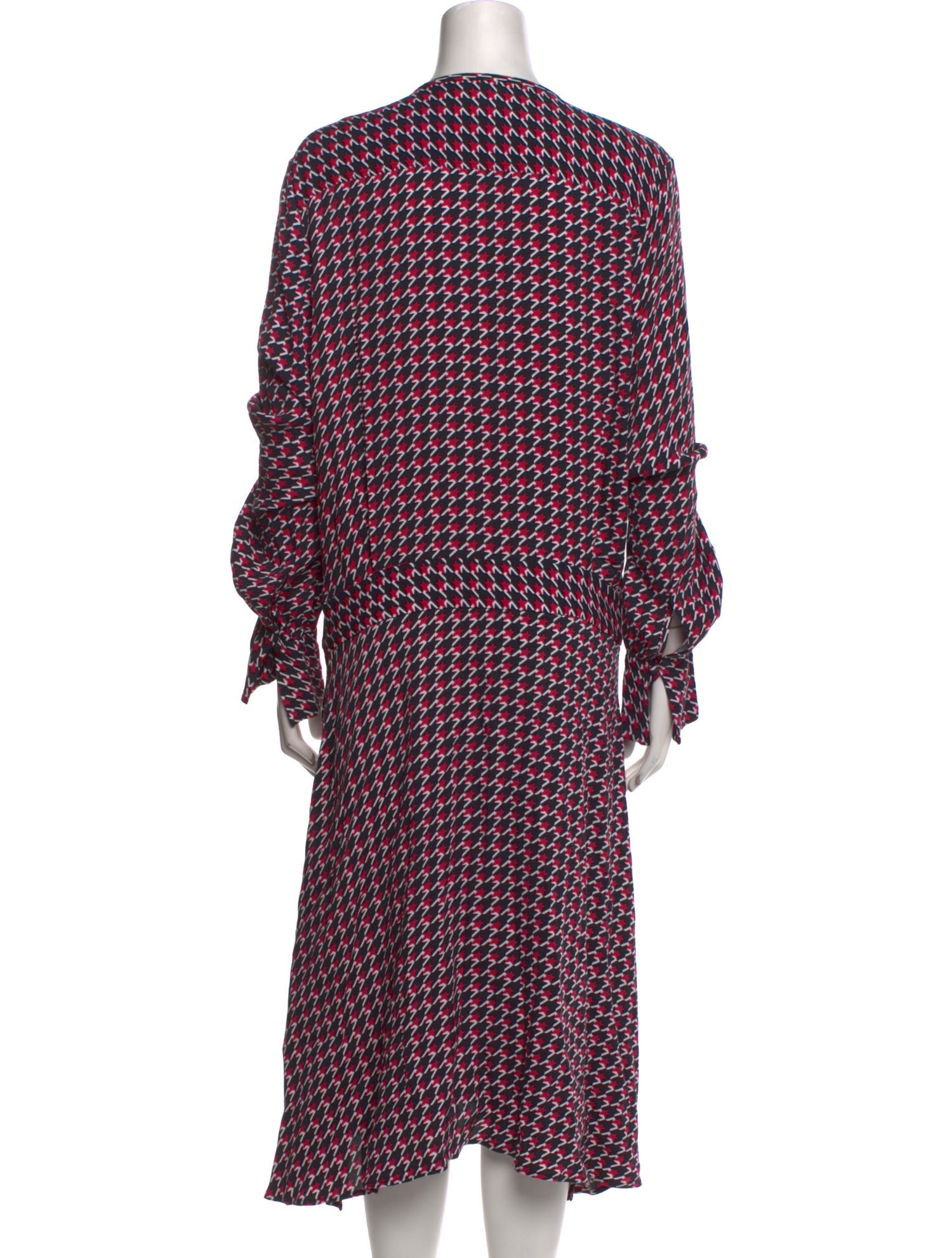 Equipment Printed Knee-Length Dress